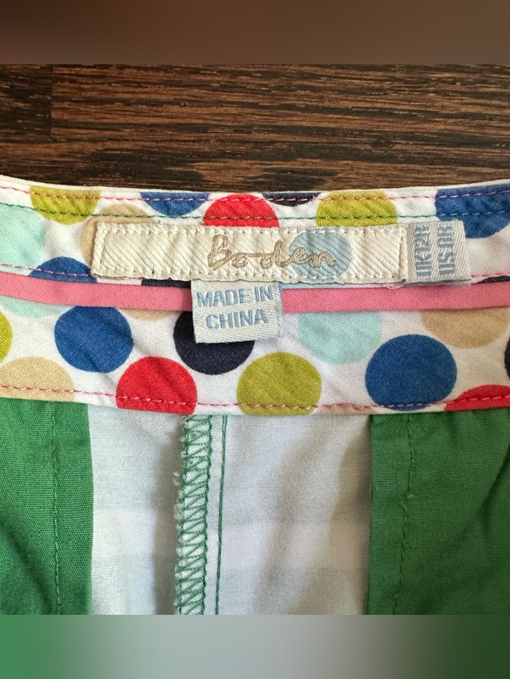 Boden striped shorts, size 8US - Picture 7 of 7